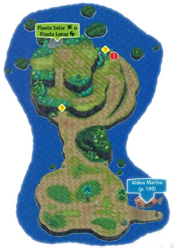 Isla Exeggutor en Pokémon Sol y Pokémon Luna