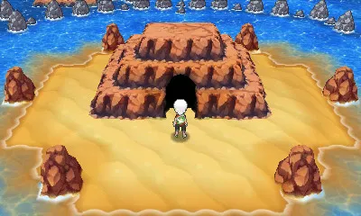 Cueva Insular en Pokémon Rubí Omega y Pokémon Zafiro Alfa