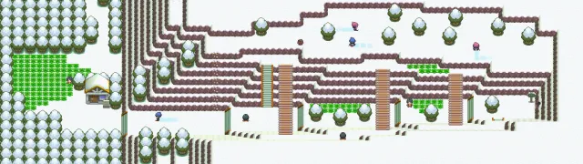Ruta 216 en Pokémon Diamante y Pokémon Perla