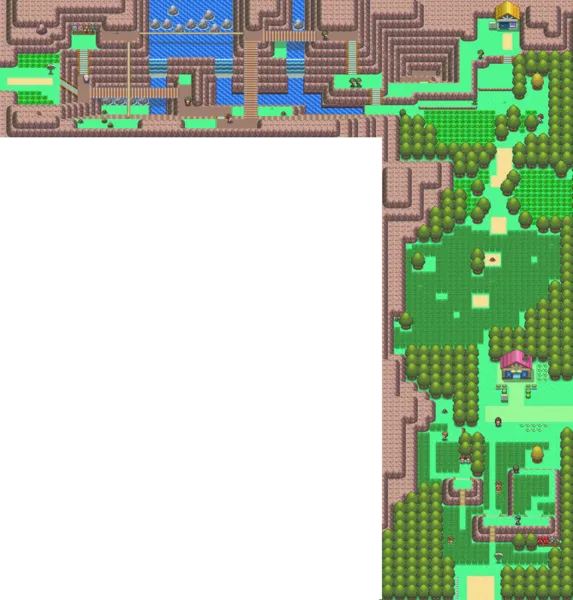 Ruta 210 en Pokémon Diamante y Pokémon Perla