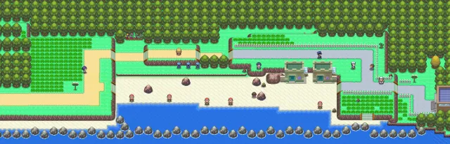 Ruta 222 en Pokémon Platino