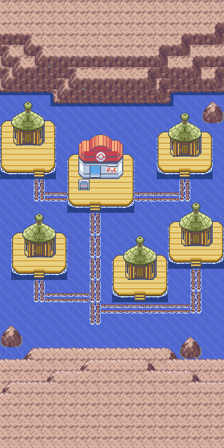 Pueblo Oromar en Pokémon Esmeralda