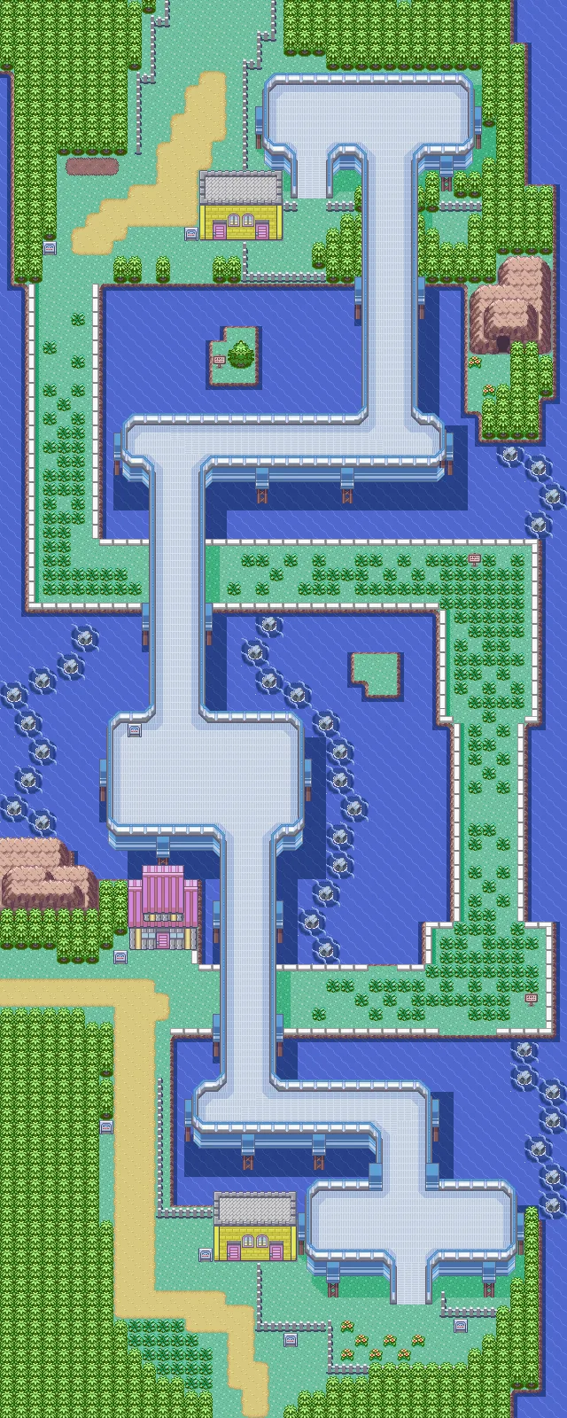 Ruta 110 en Pokémon Esmeralda