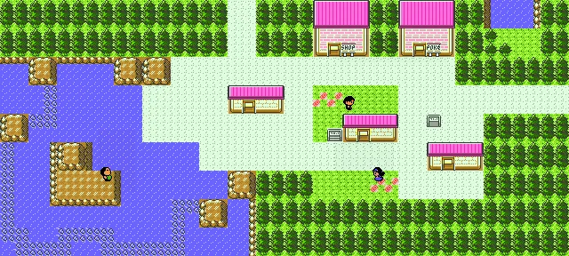 Ciudad Cerezo en Pokémon Cristal