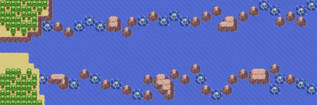 Ruta 107 en Pokémon Esmeralda