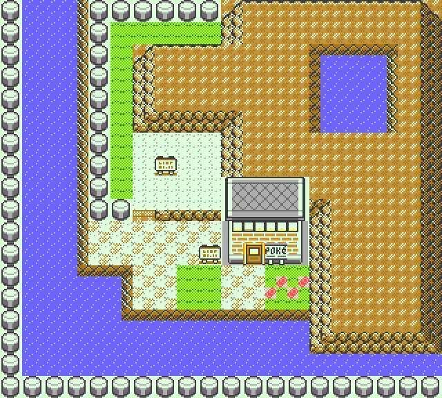Isla Canela en Pokémon Cristal