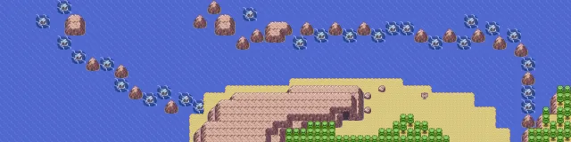 Ruta 106 en Pokémon Esmeralda