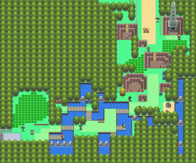 Ruta 209 en Pokémon Diamante y Pokémon Perla