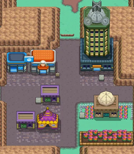 Pueblo Lavanda en Pokémon Oro HeartGold y Pokémon Plata SoulSilver