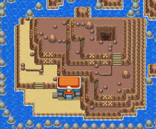 Isla Canela en Pokémon Oro HeartGold y Pokémon Plata SoulSilver