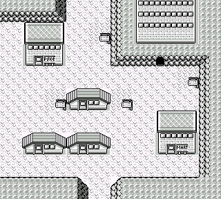 Pueblo Lavanda en Pokémon Amarillo