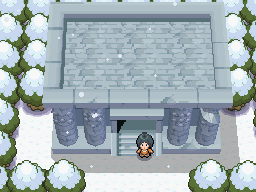 Templo Puntaneva en Pokémon Diamante y Pokémon Perla