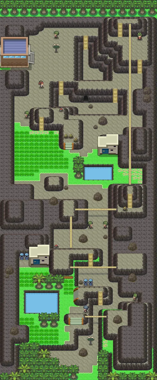 Ruta 228 en Pokémon Platino