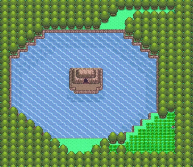 Lago Valor en Pokémon Diamante y Pokémon Perla