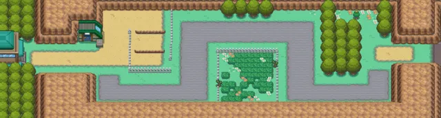 Ruta 8 en Pokémon Oro HeartGold y Pokémon Plata SoulSilver
