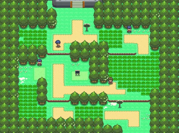 Ruta 202 en Pokémon Diamante y Pokémon Perla