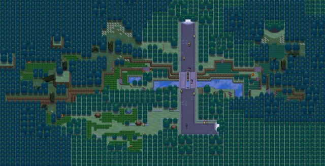 Vista de Bosque Azulejo