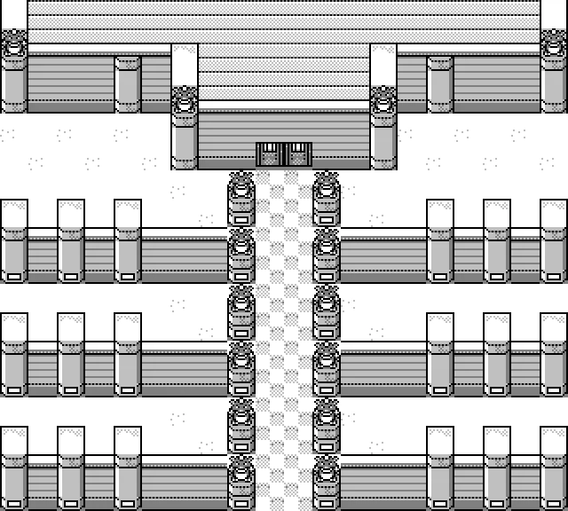 Meseta Añil en Pokémon Amarillo