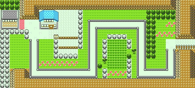 Ruta 8 en Pokémon Oro y Pokémon Plata