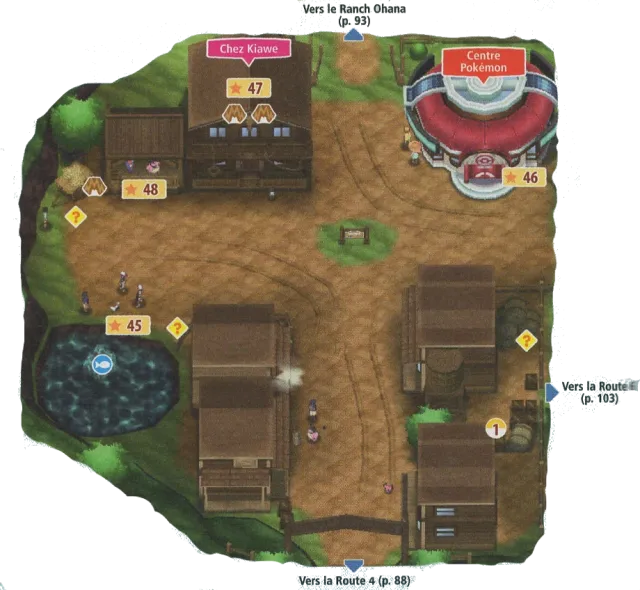 Pueblo Ohana en Pokémon Ultrasol y Pokémon Ultraluna