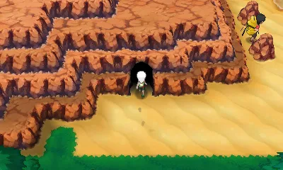 Cueva Granito en Pokémon Rubí Omega y Pokémon Zafiro Alfa