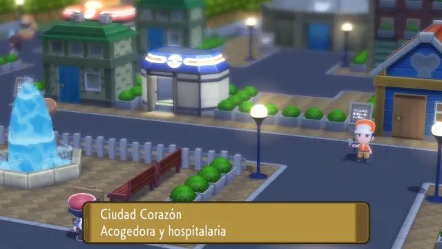 Ciudad Corazón en Pokémon Diamante Brillante y Pokémon Perla Reluciente