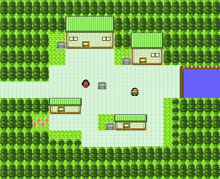 Pueblo Primavera en Pokémon Oro y Pokémon Plata