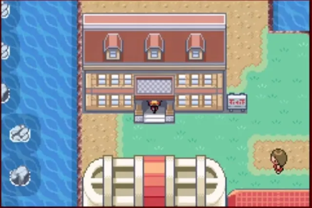 Mansión Pokémon en Pokémon Rojo Fuego y Pokémon Verde Hoja