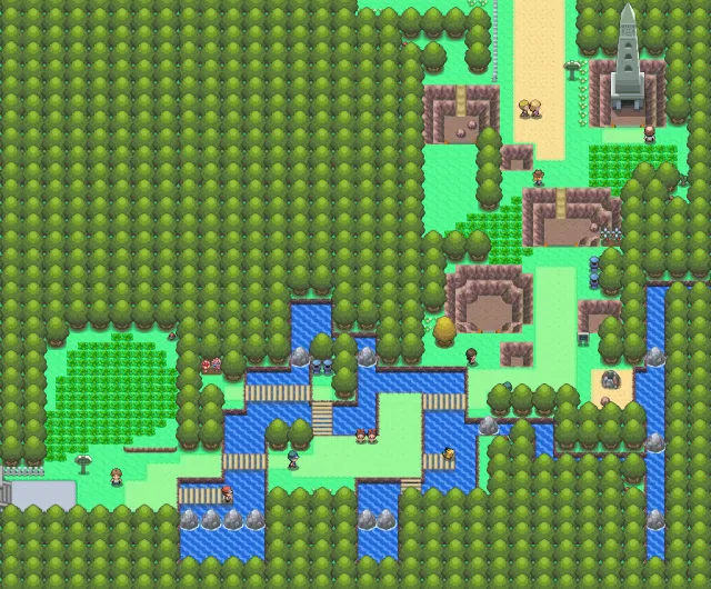Ruta 209 en Pokémon Platino