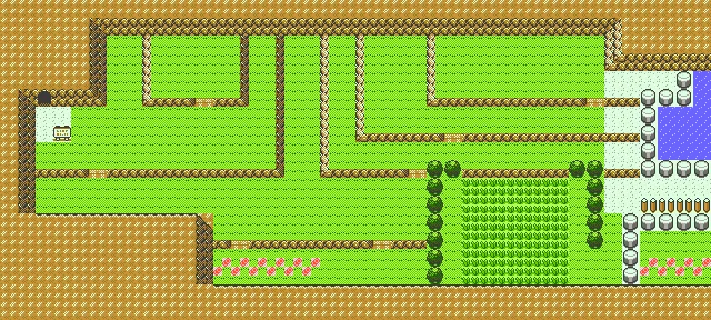 Ruta 4 en Pokémon Oro y Pokémon Plata