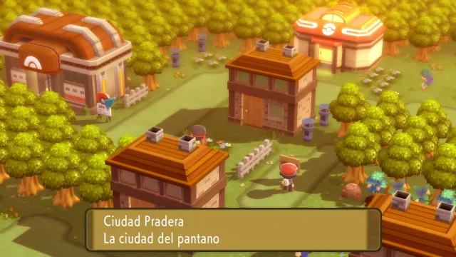 Ciudad Pradera en Pokémon Diamante Brillante y Pokémon Perla Reluciente