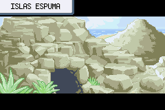 Islas Espuma en Pokémon Rojo Fuego y Pokémon Verde Hoja