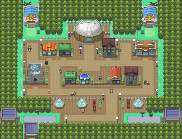 Ciudad Corazón en Pokémon Platino