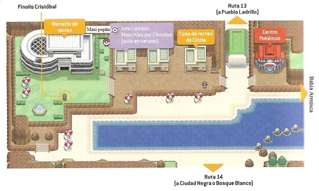 Pueblo Arenisca en Pokémon Negro y Pokémon Blanco