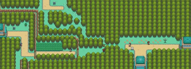 Ruta 36 en Pokémon Oro HeartGold y Pokémon Plata SoulSilver