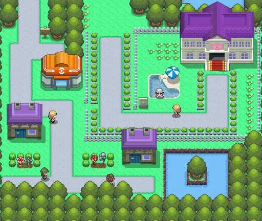 Zona Descanso en Pokémon Diamante y Pokémon Perla