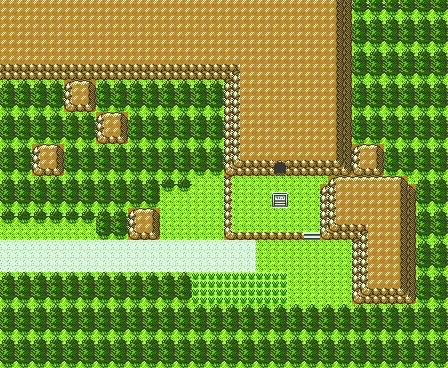 Ruta 33 en Pokémon Oro y Pokémon Plata