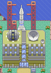 Centro Espacial de Algaria en Pokémon Rubí y Pokémon Zafiro