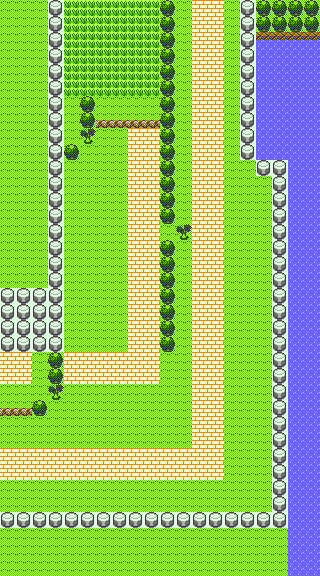 Ruta 14 en Pokémon Oro y Pokémon Plata