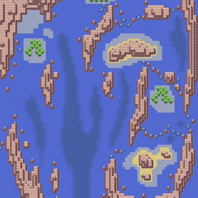 Ruta 127 en Pokémon Esmeralda