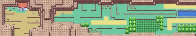 Ruta 4 en Pokémon Rojo Fuego y Pokémon Verde Hoja