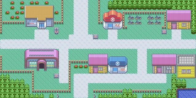 Ciudad Malvalona en Pokémon Rubí y Pokémon Zafiro