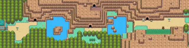 Ruta 42 en Pokémon Oro HeartGold y Pokémon Plata SoulSilver
