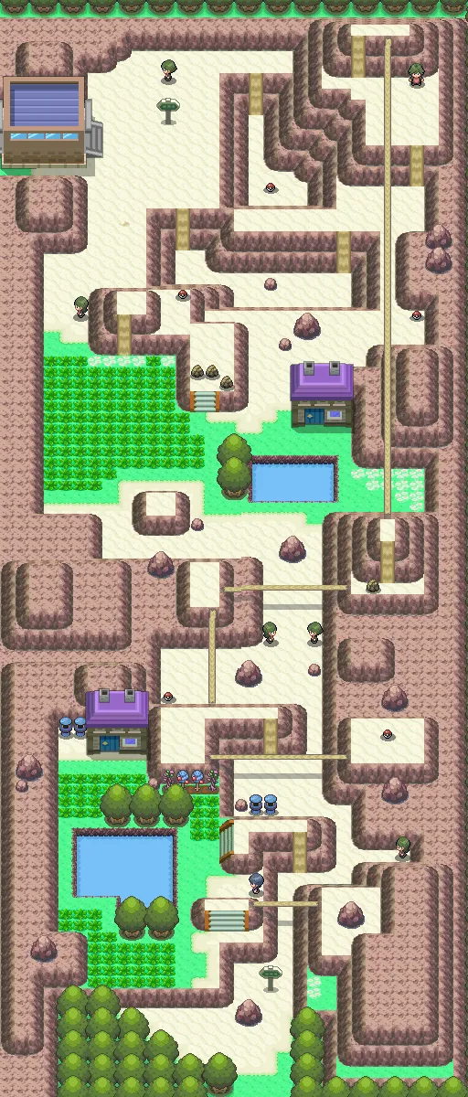 Ruta 228 en Pokémon Diamante y Pokémon Perla