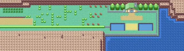 Ruta 25 en Pokémon Rojo Fuego y Pokémon Verde Hoja