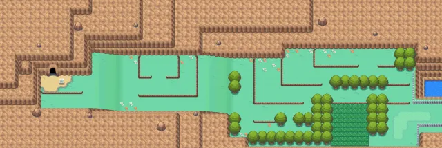 Ruta 4 en Pokémon Oro HeartGold y Pokémon Plata SoulSilver