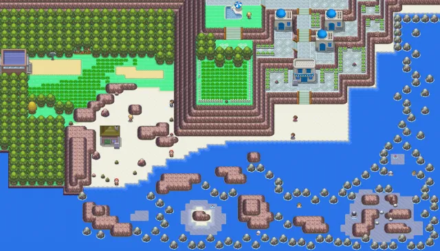 Ruta 213 en Pokémon Platino