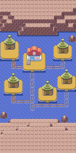Pueblo Oromar en Pokémon Rubí y Pokémon Zafiro