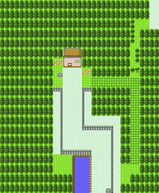 Ruta 35 en Pokémon Oro y Pokémon Plata