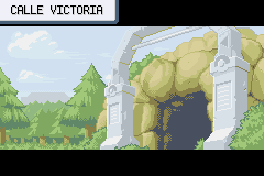 Calle Victoria en Pokémon Rojo Fuego y Pokémon Verde Hoja